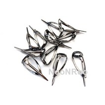 낚시 가이드 탑 가이드 팁 탑 스피닝 팅 낚싯대 수리용 로드 빌딩 실버 블랙 그레이 색상 개, 03 Grey_01 Size8-2.0mm