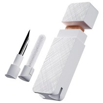 PZOZ 에어팟 프로/프로 2/아이폰용 휴대폰 클리닝 키트 3 in 1 클리너 도구 액세서리 헤드폰 아이패드 잭 렌즈 충전기 포트 홀 플러그 스피커 이어버드 삼성 이어, White