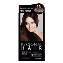 토니모리 퍼스널 헤어 컬러 크림 4N 다크커피브라운