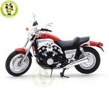 오토바이 모형 다이캐스트 112 aoshima vmax v max 다이 캐스트 모델 자동차 선물 111, 빨간색