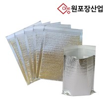 원포장산업 일회용 은박 보냉백 보냉봉투 40X45+4, 30장