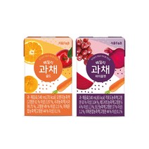 서울에프엔비 패밀리 과채 골드/바이올렛 140mlx48팩, 1세트