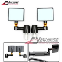 오토바이 cnc 백미러 hand mirrors blue face 두카티 honda suzui yamaha kawasaki Racing street bike, 없음