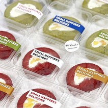 보틀케이크용기 블루베리용기 티라미수용기 PET 낮은사각 50p 카페디저트포장, 3)필요없음, 50개