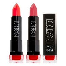 틴트 스틱, 옵션:12호 레드유혹+04호 네온핑크, 단품