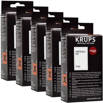 KRUPS Anticalc Kit F054 석회 스케일 제거제 5팩