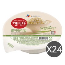 CJ 햇반 발아 현미밥 즉석밥 210g x 24개 2179650, CJ 햇반 발아 현미밥 즉석밥 210