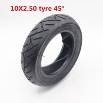 전동킥보드 튜닝 부품 개조 용품 스쿠터 10 인치 스케이트보드 타이어 10x2.5 스케이트 보드 cst 10x2.50 풍선 휠 타이어 외부 타이어, 04 1 set, 04 1 set B