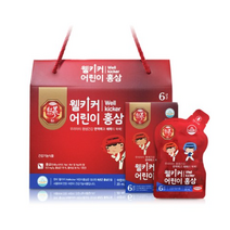 한미헬스케어 웰키커 어린이 홍삼, 20ml, 60개입