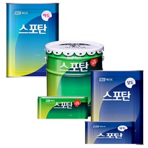 KCC페인트 우레탄 옥상방수페인트 스포탄/모노탄 대용량, 스포탄 중도2액형 20kg 회색, 20kg, 1개