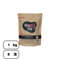 아침애사료 강아지 사료, 8개, 1kg