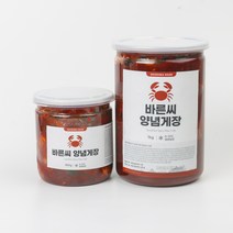 [HACCP시설]바른씨 양념게장(당일제조), 300g