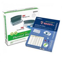 알파(ALPHA) 열제본표지 A4 적색18mm 최대180매제본, 옵션:[2077510]적색18mm(최대180매제본)