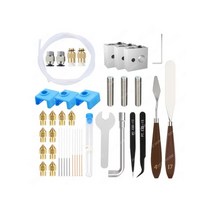 (해외당일배송)황동 깍지 파이프워크 난방 블록 부품 액세서리 조합 세트 프린터 Mk8, 01 Suit