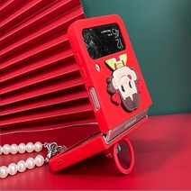 삼성 겔럭시 플립3 flip3 제트플립3 지플립3 지플립4 flip4 z플립4 제트플립4 케이스 페코짱