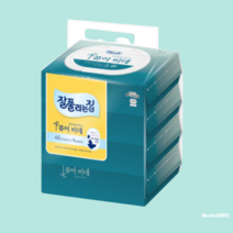 잘풀리는집 퓨어비데 비데티슈 캡형 46매 4팩, 퓨어비데 비데티슈 46매 4팩