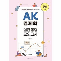 AK경제학 실전동형모의고사 VER 2, 상품명