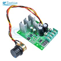 DC 660V 30A 전압 조정기 가변 PWM 모터 속도 조절기 컨트롤러 12V 24V 36V 전원, 한개옵션0
