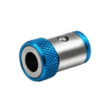 엔지니어자화기 자화기 드라이버자화기 드라이버자석 635mm 14 quot드릴 비트 자석 강력한 링 자화 전기 스크루 드라이버 비트에 대한 범용 자기, BLUE