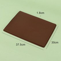 제과제빵오븐 컨벤션 업소용 제빵오븐기식품 등급 실리콘 베이킹 매트 케이크 롤 패드 마카롱 스위스 오븐, 02 Chocolate-Large