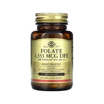 솔가 Solgar 엽산 Folate 800mcg 100정, 1개, 기본