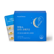 비타민하우스 마망스 DHA 오메가3 30.66g, 60정, 14개