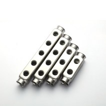 난방분배기 304 스테인레스 스틸 매니폴드 파이프 바 g1g12 50mm 바닥 난방 액세서리 5 가지 방법 매니 폴드 분배기, 4가지 방법