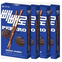 롯데 빼빼로 초코쿠키 37g 4개 빼빼로데이 탕비실 어린이집 수능 사무실간식 주전부리 하트, 19개