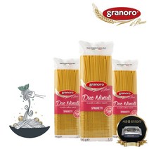 그라노로 이탈리아 정통 2분 파스타 500g 3개+항균티슈 1팩증정