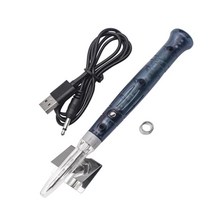 1set 5V USB Soldering Iron Professional Electric Heating Tools Rework With Indicator Light Handle We, 01 164x19.8mm x1set