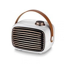 온풍기 캠핑용 열 저전력 팬 히터 난로 온풍기, 엔젤 화이트, 단일사이즈