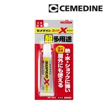 세메다인 슈퍼X 탄성 접착제 백색 20ml 속경화 아크릴 강력 순간 슈퍼엑스