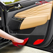 [오토모티브] 리얼핏 프리미엄 블랙 카본 도어커버 / 온라인 / 카본소재, 수입차 렉서스ES300H