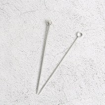 칵테일픽 실버, 상세설명 참조, 원형볼