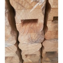 미송손스침(식빵모양) 60x70x3600mm 핸드레일 계단손잡이 DIY 멀바우 계단시공