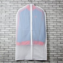 PEVA원단 지퍼식 옷커버 105x60cm 3p 행거커버