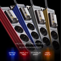 고용량 멀티탭 알루미늄 멀티탭 서버탭 4000W 고전력 에어컨 고전압 2구 3구 4구 6구 1.5M 3M 5M, 그레이, 1개