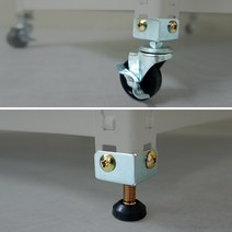 [디디지메이트]스피드랙 프린터 복합기 정리선반 가로300 받침대, 조절좌추가(4ea)