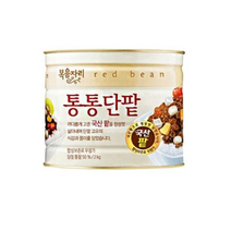 빙수팥 국내산 복음자리 통통단팥 2kg, 6개