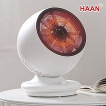 한경희 히터 써큘레이터 PTC 온풍기 HAAN-S100 소형 팬히터 캠핑 난로