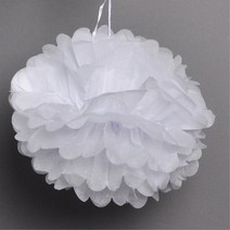 풍성한 부피감 종이꽃볼 25cm 모음 파티연출 결혼 재롱잔치 포토존 카페, 베이비핑크