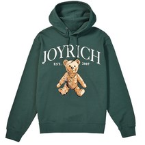 프린팅맨투맨 JOYRICH 트렌드 겨울 가을 커플 남성 같은스타일 곰돌이 플라워 루즈핏 후드 캐쥬얼 1431365781