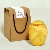 [나눔파티] 6형제소금밭 웨딩 고급소금선물 답례품, 1개, 실크보자기항아리(골드)__함초소금