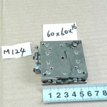 M124 X축 수동스테이지 리니어스테이지 60