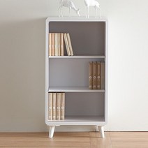 [천삼백케이] [도도가구] 아퀸 책장 600, 화이트