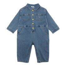 [블루독베이비] 23SS BL )블루독 실크데님점프수트 HH 4311442002