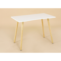 심플 폭좁은 안방 공부방 중 고등 학생 간이 책상겸 테이블 이케아 3가지 사이즈 작업대, 화이트