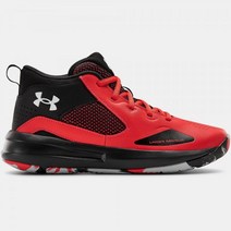 GS 빅키즈 UA 언더아머 언더아머 락다운 5 농구화 슈즈 운동화 - VersaRed/Black 3023533-601