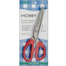 홈데코 36-633 크로바 HOBBY핑킹가위P210W-파도(22cm) 재단가위