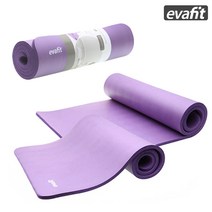 에바핏 NBR 요가매트 20mm 넓은 폭 800*1850 와이드, 퍼플